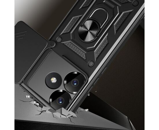 Чехол для мобильного телефона BeCover Military Poco F6 Black (712165), изображение 5