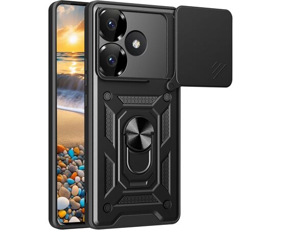 Чехол для мобильного телефона BeCover Military Poco F6 Black (712165), изображение 6