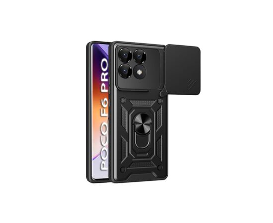 Чохол до мобільного телефона BeCover Military Poco F6 Pro Black (712166)