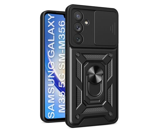 Чохол до мобільного телефона BeCover Military Samsung Galaxy M35 5G SM-M356 Black (711541)