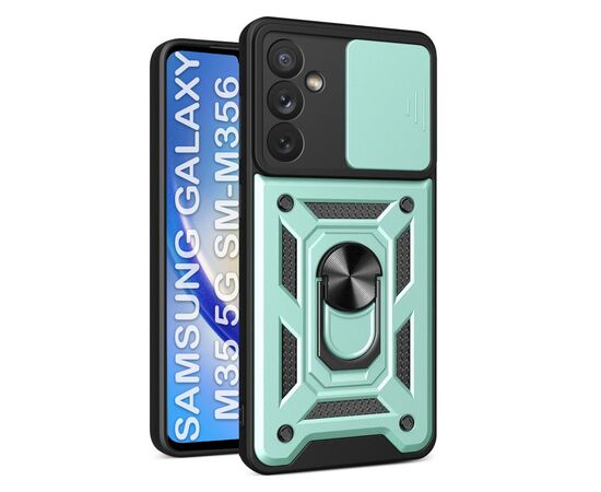 Чохол до мобільного телефона BeCover Military Samsung Galaxy M35 5G SM-M356 Dark Green (711543)