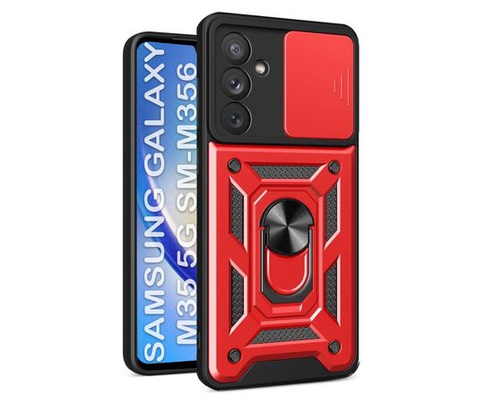 Чохол до мобільного телефона BeCover Military Samsung Galaxy M35 5G SM-M356 Red (711544)