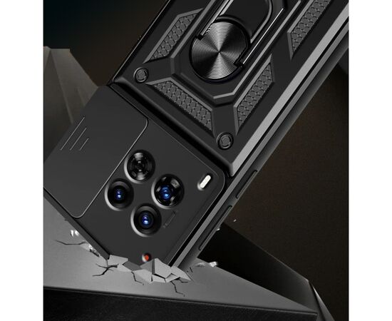 Чохол до мобільного телефона BeCover Military Tecno Camon 30 (CL6) Black (712170), зображення 4