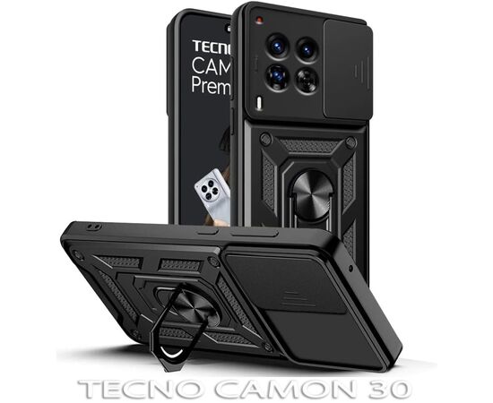 Чехол для мобильного телефона BeCover Military Tecno Camon 30 (CL6) Black (712170)