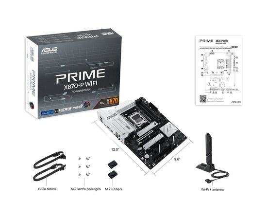 Материнська плата ASUS PRIME X870-P WIFI, зображення 10 Материнська плата ASUS PRIME X870-P WIFI, зображення 10