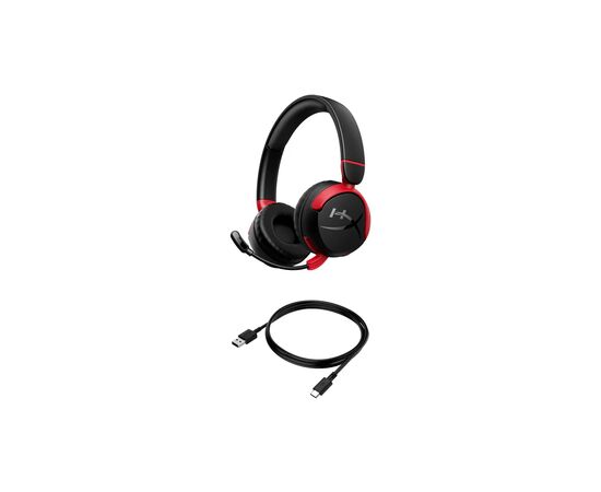 Наушники HyperX Cloud Mini Wireless Black (7G8F1AA), изображение 8 Наушники HyperX Cloud Mini Wireless Black (7G8F1AA), изображение 8