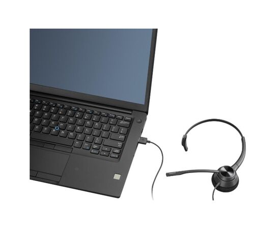 Наушники Poly EncorePro 310 USB-A Black (767G1AA), изображение 4 Наушники Poly EncorePro 310 USB-A Black (767G1AA), изображение 4
