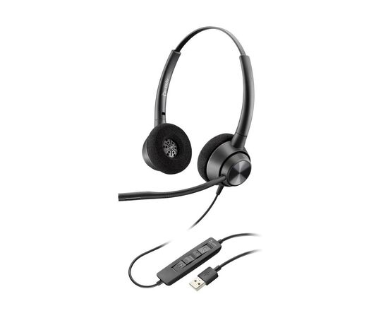 Наушники Poly EncorePro 320 Stereo USB-A Black (767G0AA)
