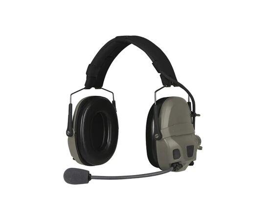 Наушники для стрельбы Ops-Core AMP Communication Headset-Connectorized. Верхній тримач. Ranger Green (N101153-01-0006)