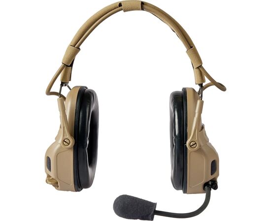 Наушники для стрельбы Ops-Core AMP Communication Headset-Connectorized. Верхній тримач. Tan (N101153-01-0000), изображение 2 Наушники для стрельбы Ops-Core AMP Communication Headset-Connectorized. Верхній тримач. Tan (N101153-01-0000), изображение 2