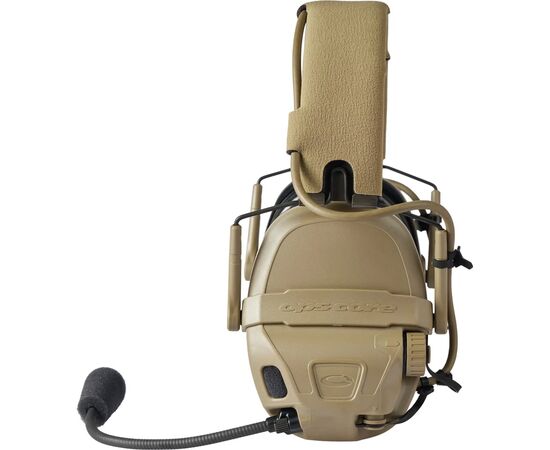 Наушники для стрельбы Ops-Core AMP Communication Headset-Connectorized. Верхній тримач. Tan (N101153-01-0000), изображение 3 Наушники для стрельбы Ops-Core AMP Communication Headset-Connectorized. Верхній тримач. Tan (N101153-01-0000), изображение 3