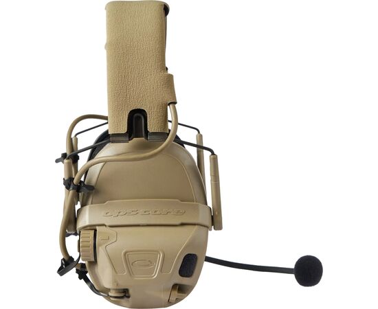 Наушники для стрельбы Ops-Core AMP Communication Headset-Connectorized. Верхній тримач. Tan (N101153-01-0000), изображение 4 Наушники для стрельбы Ops-Core AMP Communication Headset-Connectorized. Верхній тримач. Tan (N101153-01-0000), изображение 4