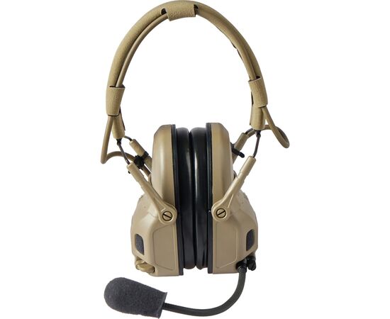 Наушники для стрельбы Ops-Core AMP Communication Headset-Connectorized. Верхній тримач. Tan (N101153-01-0000), изображение 5 Наушники для стрельбы Ops-Core AMP Communication Headset-Connectorized. Верхній тримач. Tan (N101153-01-0000), изображение 5