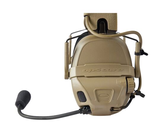 Наушники для стрельбы Ops-Core AMP Communication Headset-Connectorized. Верхній тримач. Tan (N101153-01-0000), изображение 6 Наушники для стрельбы Ops-Core AMP Communication Headset-Connectorized. Верхній тримач. Tan (N101153-01-0000), изображение 6