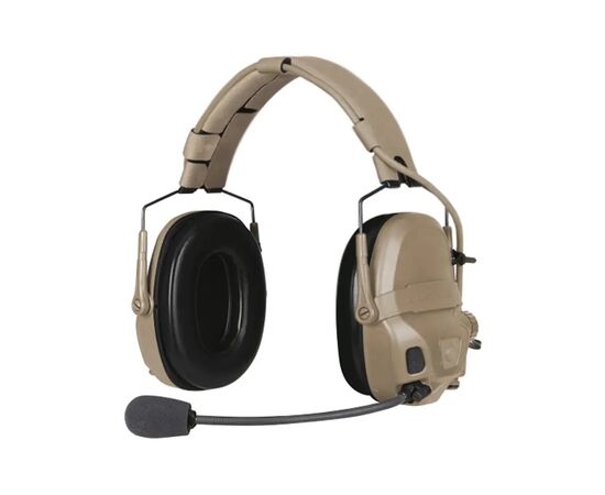 Наушники для стрельбы Ops-Core AMP Communication Headset-Connectorized. Верхній тримач. Tan (N101153-01-0000)