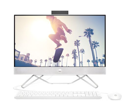 Компьютер HP 24-cb1000ua AiO / i3-1215U, 16, 512, WiFi, Cam, K&M (AE0P3EA)