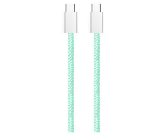 Дата кабель USB-C to USB-C 1.0m 60W 3.0А green ColorWay (CW-CBPDCC061-G), изображение 7 Дата кабель USB-C to USB-C 1.0m 60W 3.0А green ColorWay (CW-CBPDCC061-G), изображение 7