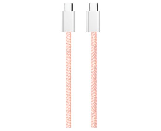Дата кабель USB-C to USB-C 1.0m 60W 3.0А pink ColorWay (CW-CBPDCC061-P), изображение 5 Дата кабель USB-C to USB-C 1.0m 60W 3.0А pink ColorWay (CW-CBPDCC061-P), изображение 5