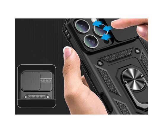 Чохол до мобільного телефона BeCover Military Apple iPhone 16 Pro Max Black (712156), зображення 5