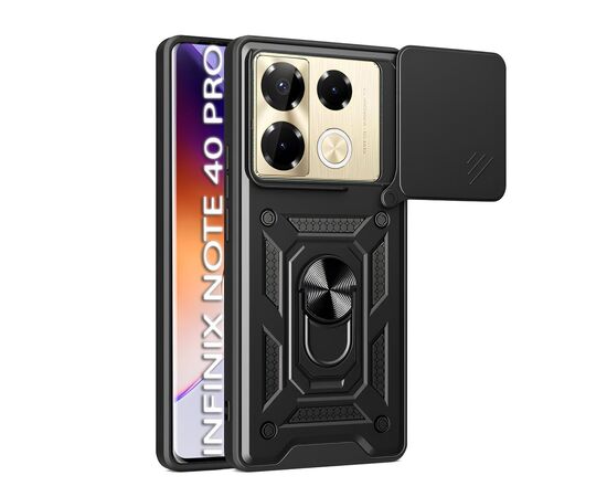 Чохол до мобільного телефона BeCover Military Infinix Note 40 Pro (X6851) Black (712160)