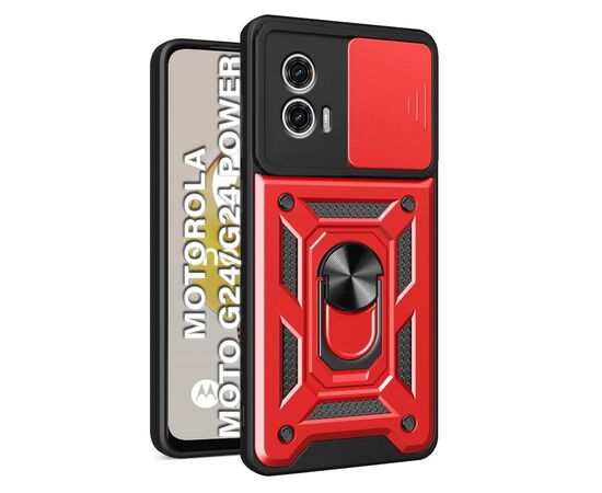 Чохол до мобільного телефона BeCover Military Motorola Moto G24/G24 Power Red (710725)