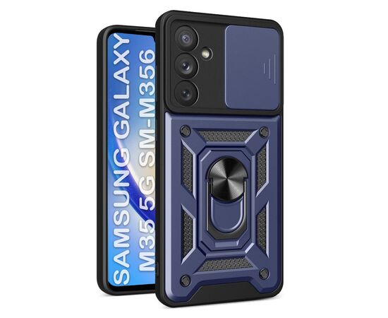 Чохол до мобільного телефона BeCover Military Samsung Galaxy M35 5G SM-M356 Blue (711542)