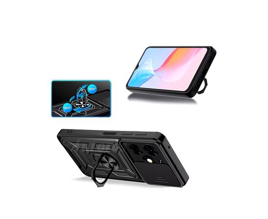 Чехол для мобильного телефона BeCover Military Tecno Spark 20 (KJ5n) Black (712168), изображение 2