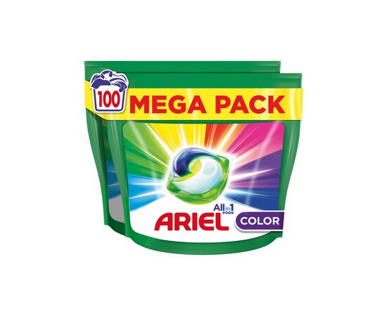 Капсулы для стирки Ariel Pods Все-в-1 Color 100 шт. (8700216580885)
