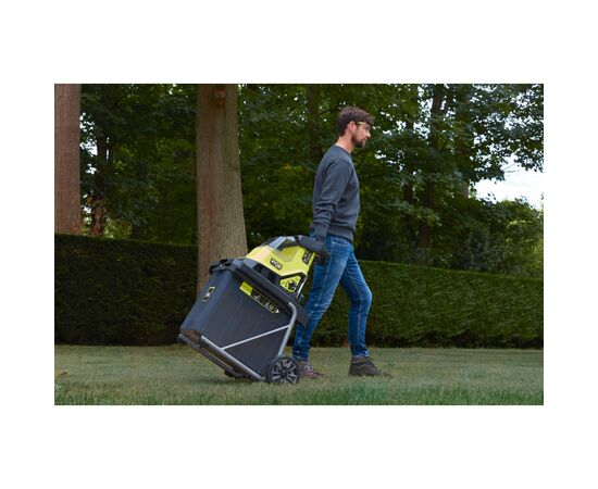 Садовый измельчитель Ryobi Max Power RY36SHX40-0 36В, 40мм, 55л, фреза низкошумная (без АКБ и ЗУ) (5133005451), изображение 9 Садовый измельчитель Ryobi Max Power RY36SHX40-0 36В, 40мм, 55л, фреза низкошумная (без АКБ и ЗУ) (5133005451), изображение 9