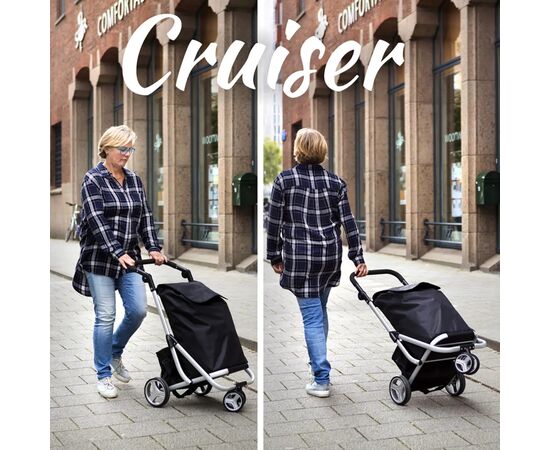 Сумка-тележка ShoppingCruiser 3 Wheels Green (650071) (930792), изображение 8 Сумка-тележка ShoppingCruiser 3 Wheels Green (650071) (930792), изображение 8