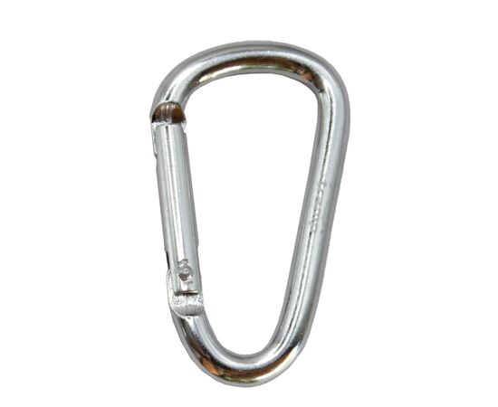 Карабін туристичний Tramp Набір 10 шт без муфти 6 cм Silver (UTRA-300-silver)