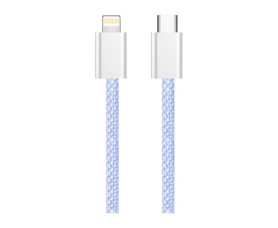 Дата кабель USB-C to Lightning 1.0m 27W purple ColorWay (CW-CBPDCL061-PU), изображение 7 Дата кабель USB-C to Lightning 1.0m 27W purple ColorWay (CW-CBPDCL061-PU), изображение 7