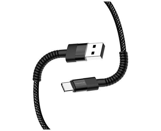 Дата кабель USB-C to USB-C 1.0m 2.4А black ColorWay (CW-CBUC063-BK), изображение 5 Дата кабель USB-C to USB-C 1.0m 2.4А black ColorWay (CW-CBUC063-BK), изображение 5