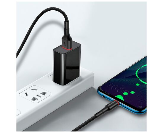 Дата кабель USB-C to USB-C 1.0m 2.4А black ColorWay (CW-CBUC064-BK), изображение 7 Дата кабель USB-C to USB-C 1.0m 2.4А black ColorWay (CW-CBUC064-BK), изображение 7