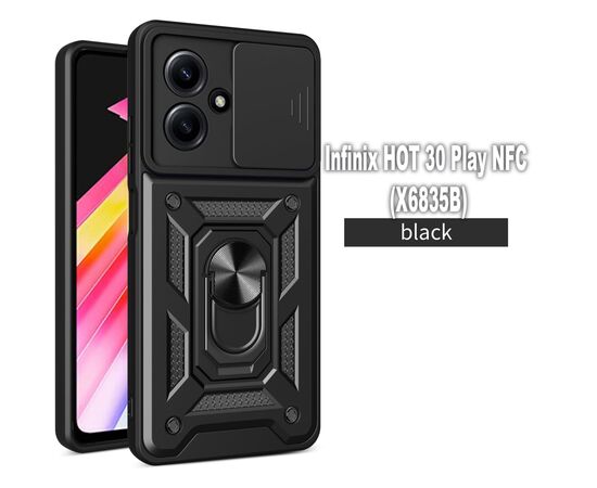 Чохол до мобільного телефона BeCover Military Infinix HOT 30 Play NFC (X6835B) Black (709956)