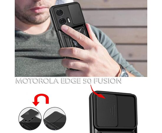 Чехол для мобильного телефона BeCover Military Motorola Edge 50 Fusion Black (712162), изображение 3