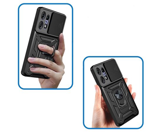 Чехол для мобильного телефона BeCover Military Motorola Edge 50 Pro Black (712161), изображение 3