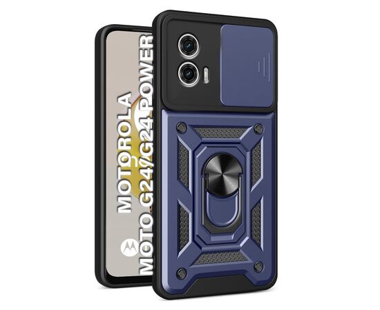 Чехол для мобильного телефона BeCover Military Motorola Moto G24/G24 Power Blue (710723)
