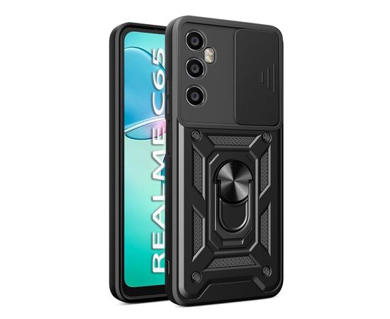 Чохол до мобільного телефона BeCover Military Realme C65 Black (712180)
