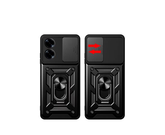 Чохол до мобільного телефона BeCover Military ZTE Blade A34 Black (712173), зображення 2