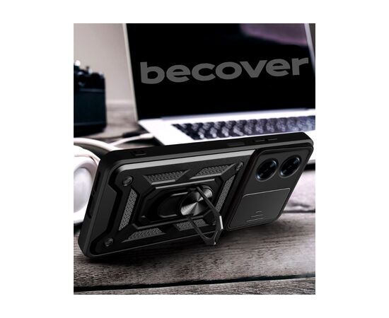 Чохол до мобільного телефона BeCover Military ZTE Blade A34 Black (712173), зображення 3