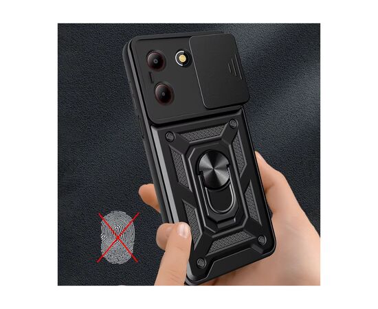 Чохол до мобільного телефона BeCover Military ZTE Blade A54 Black (712172), зображення 4