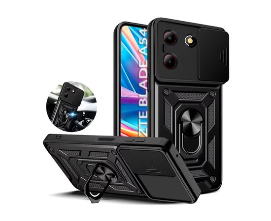 Чохол до мобільного телефона BeCover Military ZTE Blade A54 Black (712172)