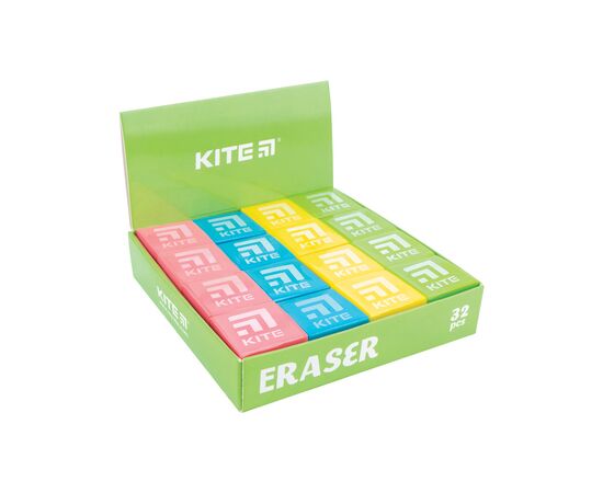 Ластик Kite цветной Bloom , ассорти (K19-024), изображение 2 Ластик Kite цветной Bloom , ассорти (K19-024), изображение 2