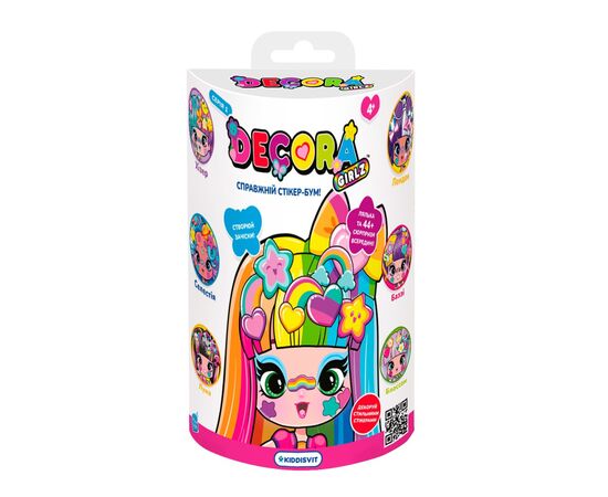 Лялька Decora Girlz Різнокольоровий сюрприз (D1000)
