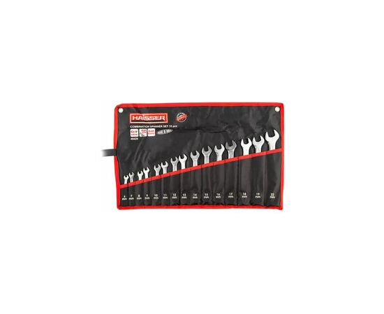 Ключ HAISSER 15шт.CRV Cold Stamped 48429 (97387)