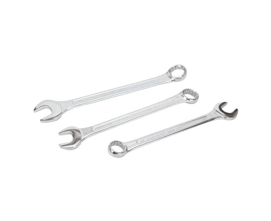 Ключ Sigma набор рожково-накидных 12шт 6-22мм CrV head polished (6010201), изображение 2 Ключ Sigma набор рожково-накидных 12шт 6-22мм CrV head polished (6010201), изображение 2