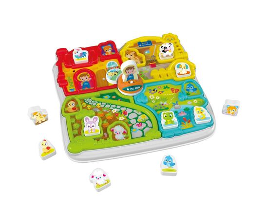 Развивающая игрушка Clementoni Baby Animal Farm (17716), изображение 2 Развивающая игрушка Clementoni Baby Animal Farm (17716), изображение 2