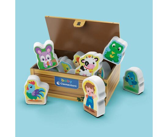 Развивающая игрушка Clementoni Baby Animal Farm (17716), изображение 6 Развивающая игрушка Clementoni Baby Animal Farm (17716), изображение 6