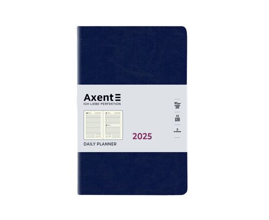 Тижневик Axent датований 2025 Partner City Soft 145х210 мм, синій (8821-25-02-A)
